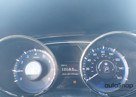 2013 Hyundai Sonata Gls z USA, uszkodzony, nr VIN 5NPEB4AC2DH553290